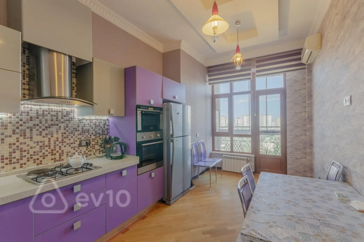 3 otaqlı mənzil, 135 m², Həsən bəy Zərdabi prospekti. — kirayə — Mənzil, Bakı (5)