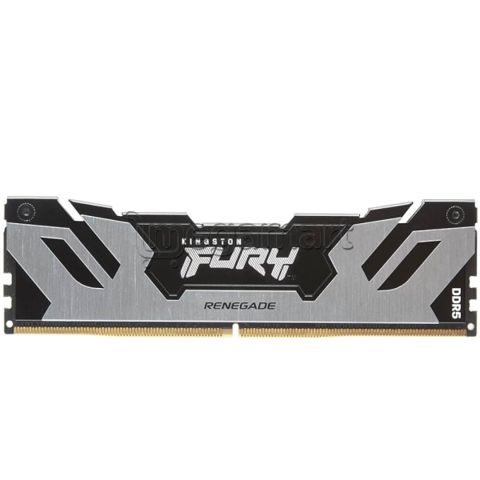 Operativ yaddaş Kingston 24GB 8000MT/s DDR5 CL38 Dımm Fury Renegade Silver (KF580C38RS-24) — Bakı