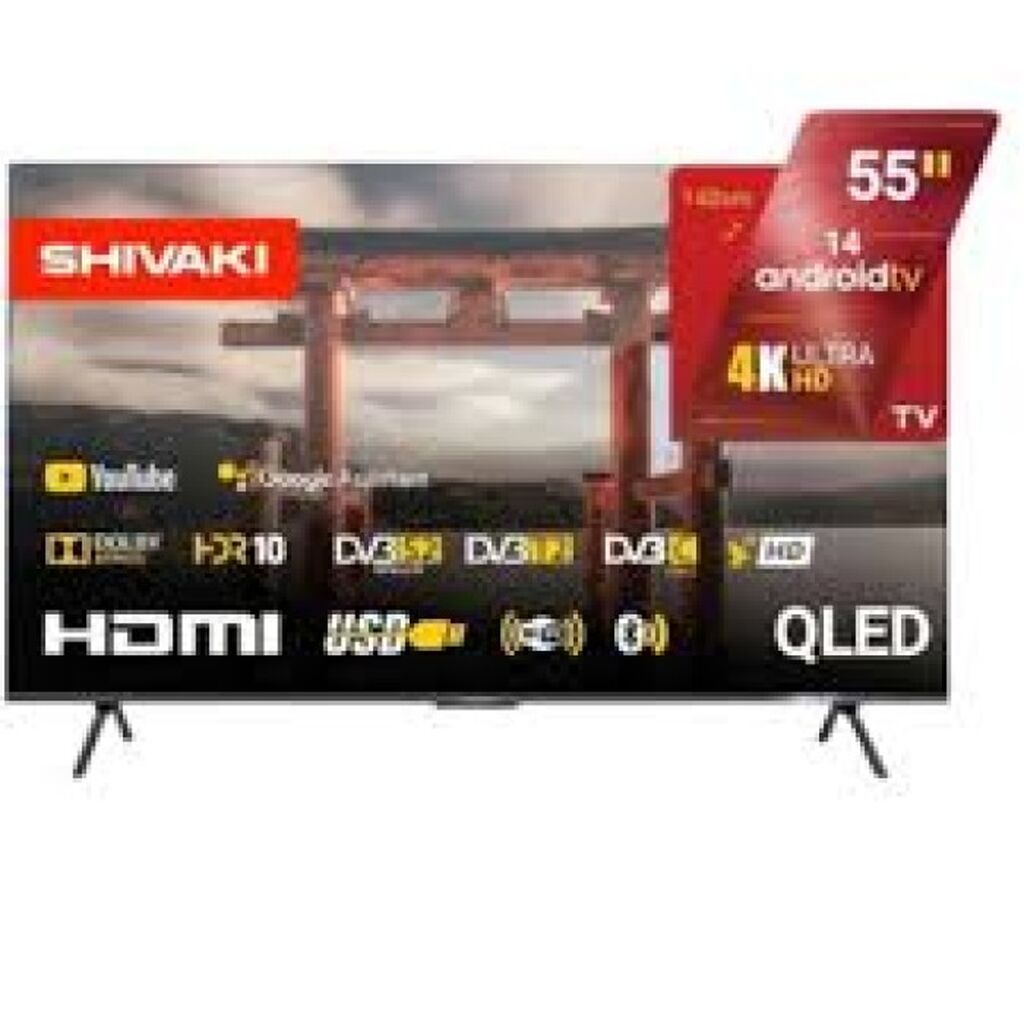 Shivaki S55MQ9700 QLED 4K Televizor 55 düymlük (təxminən 140 sm) QLED — Televizorlar, Bakı (2)
