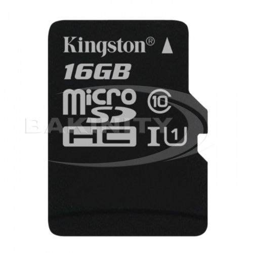 Yaddaş kartı Kingston SDC10G2/16GBSP — Yaddaş kartları, Bakı