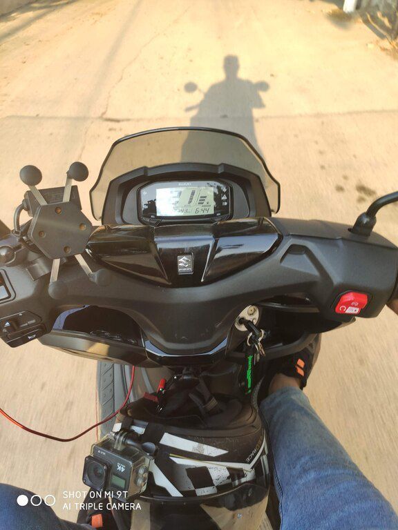 Suzuki Burgman, 125 sm3, 2020 il, 93 500 km — Mopedlər və skuterlər, Bakı (9)