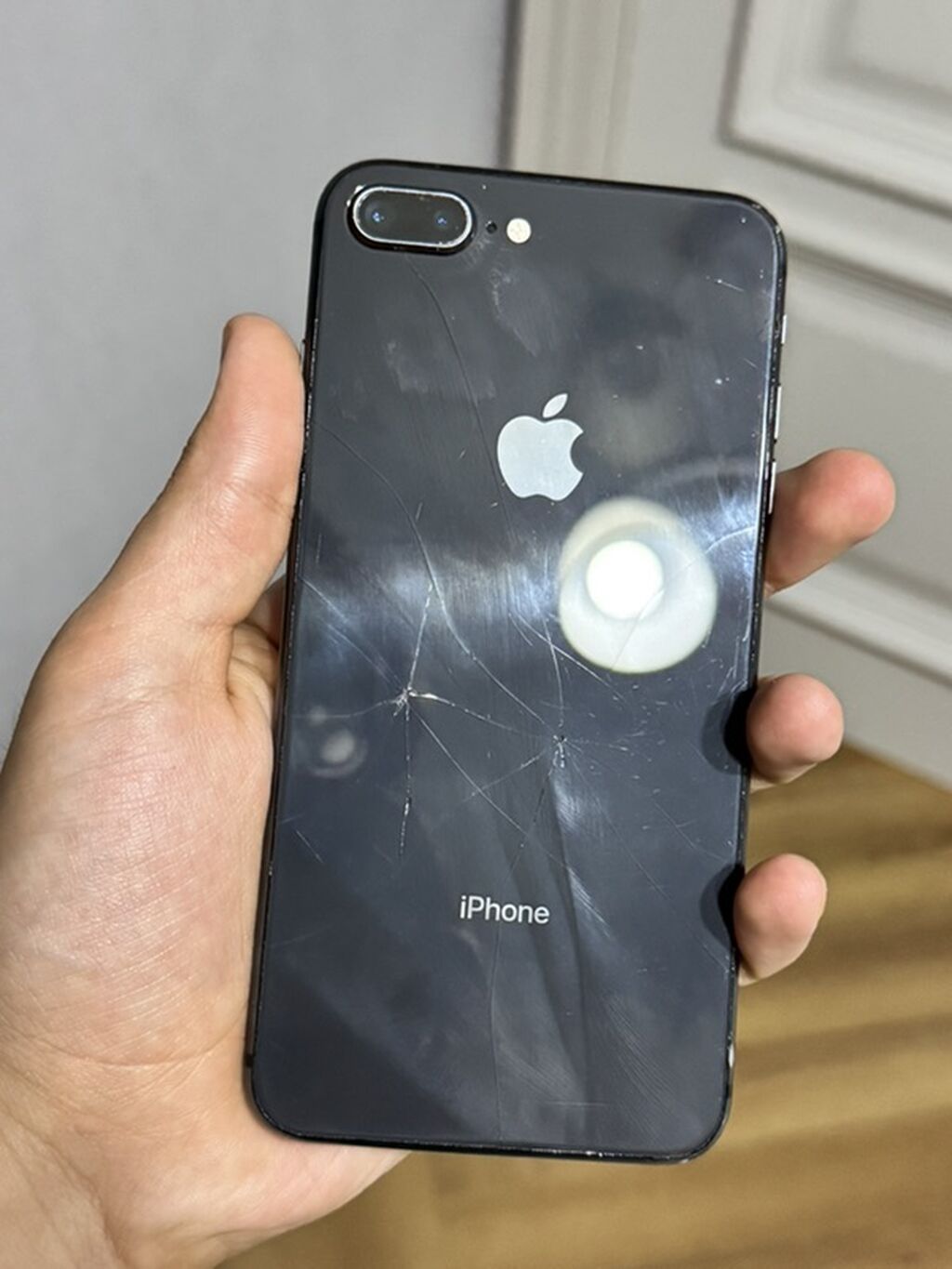 IPhone 8 Plus, 64 GB, Qara, Barmaq izi — Apple iPhone, Bakı (5)