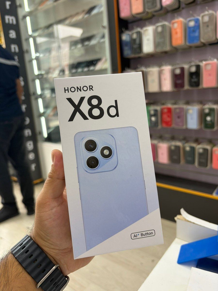 Honor X8d Velvet Black 128GB/8GB — Smartfonlar, Bakı