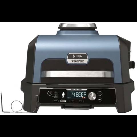 Ninja Woodfire Outdoor Grill & Smoker OG701EU – açıq hava üçün — Pechlar va grillar