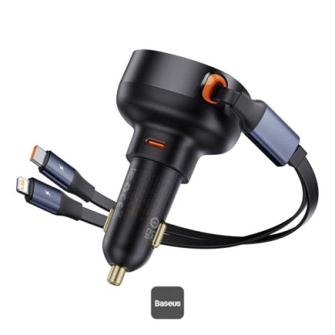 Baseus Enjoyment Pro Series 60W Avtomobil Şarj Cihazı – Type-C Port + — Bakı