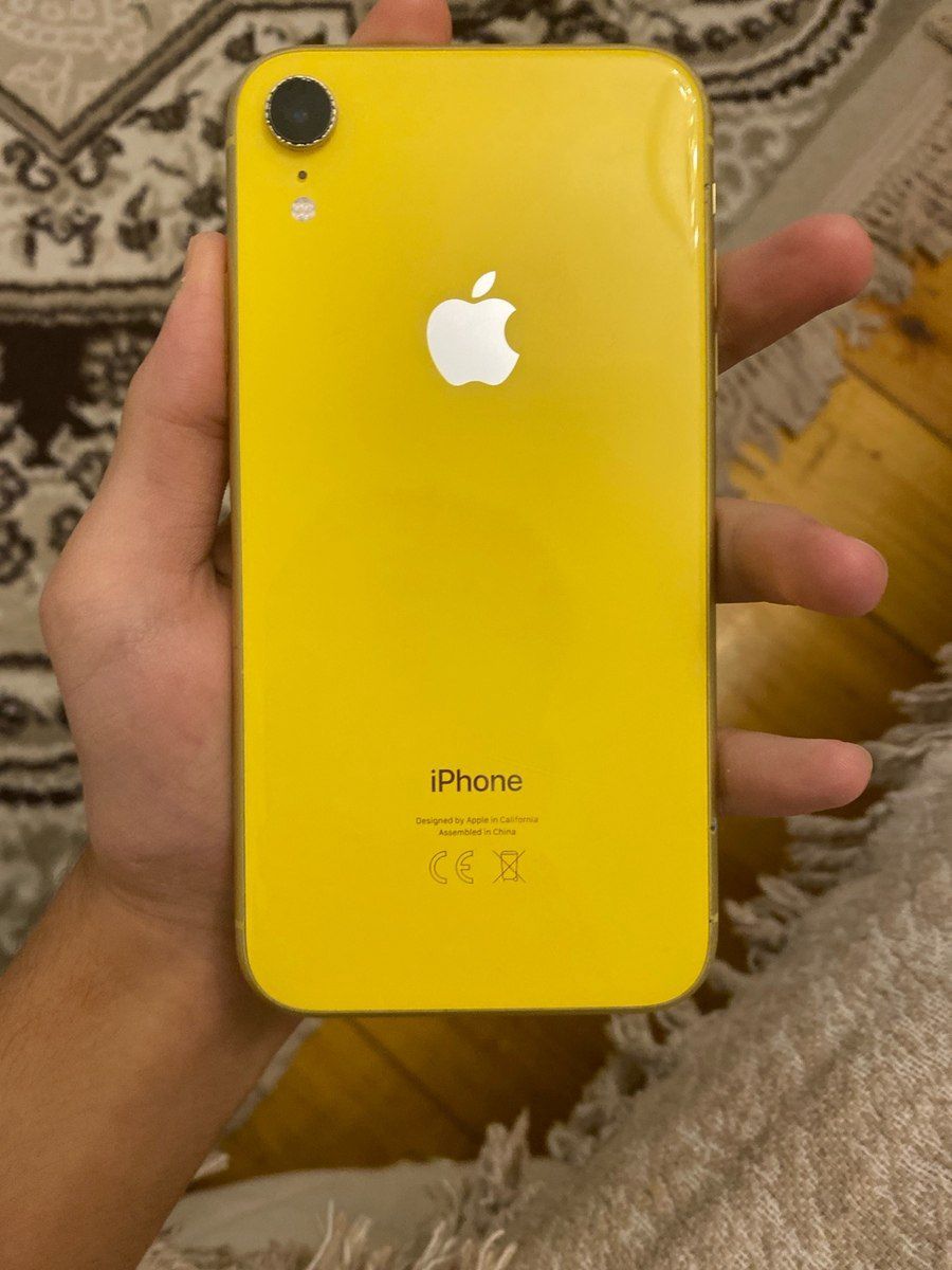 Apple iPhone XR Yellow 128GB/3GB — Smartfonlar, Bakı (3)