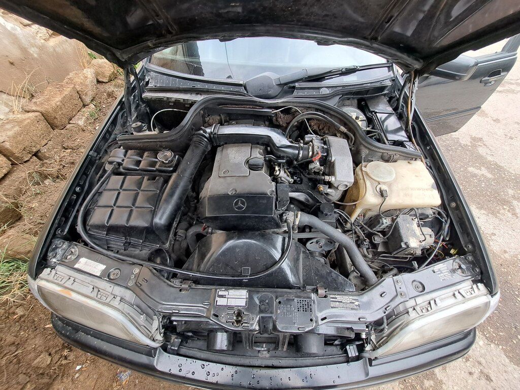 Mercedes C 180, 1.8 L, 1995 il, 186 180 km 77-CK-396 — Avtomobillər, Bakı (4)