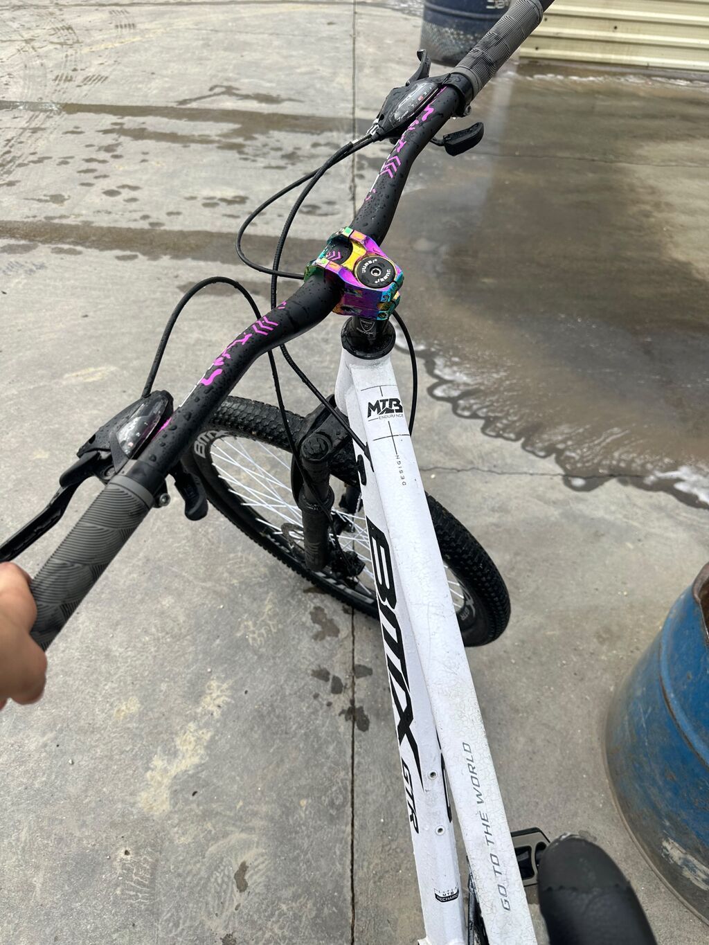 Brinx GTR dağ velosipedi - Rəng: ağ - Çərçivə: alüminium, GTR — Dağ velosipedləri, Sumqayıt (2)