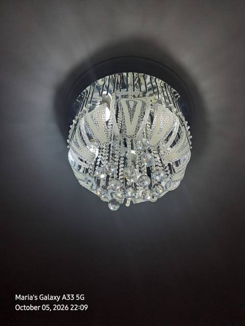 Led Çılçıraq, 4 və daha çox lampa, Xrustal — Bakı