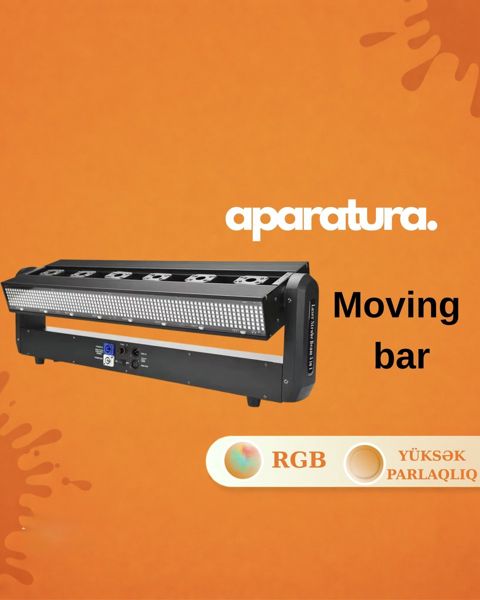 Moving Bar RGB səhnə işığı — Bakı