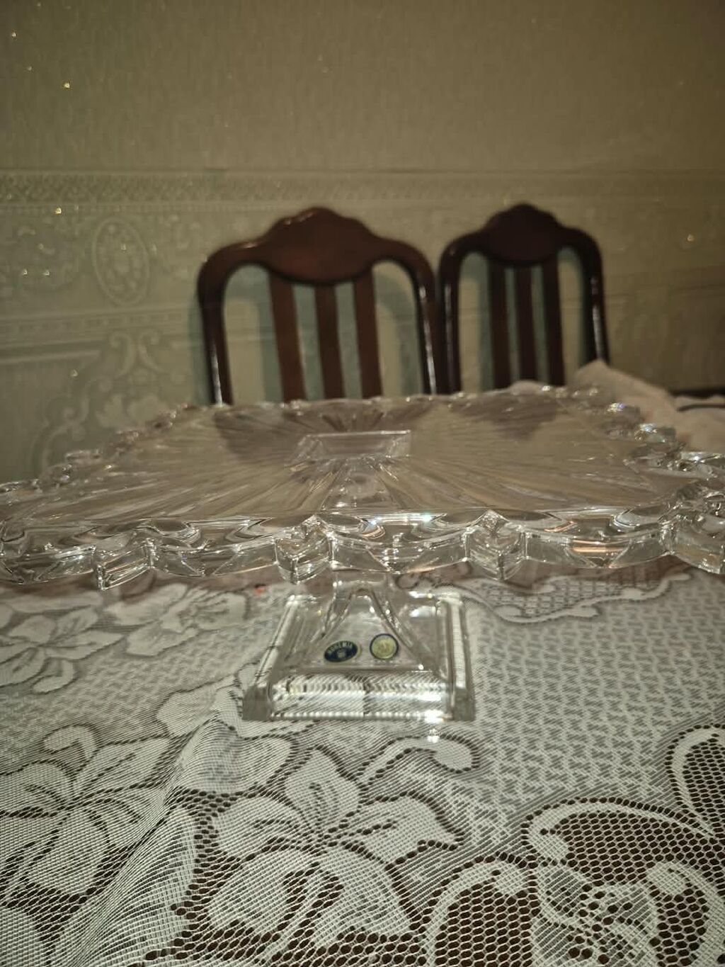 Tort və şiriniyyat qabı, Şüşə — Süfrə qabı, Masazır (2)
