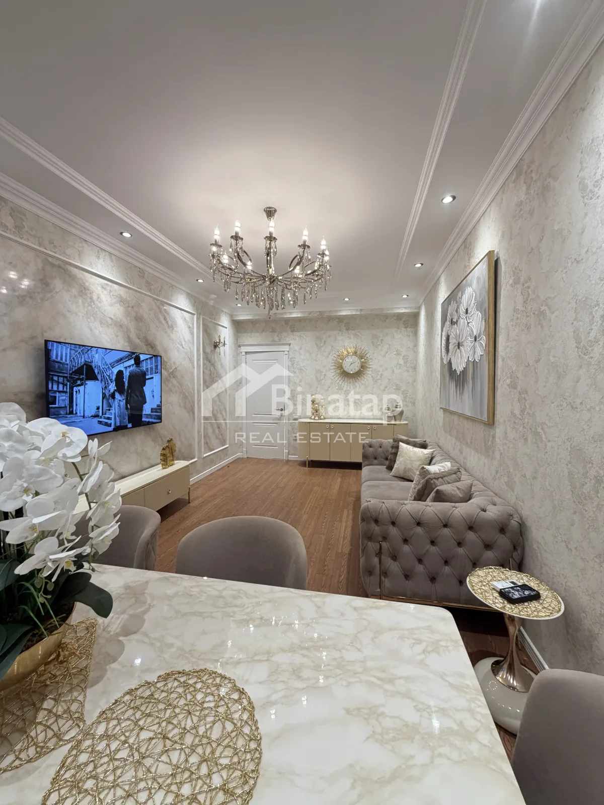 Satılır 4 otaqlı yeni tikili 129 m², 8 Noyabr metrosu, Nəsimi rayonu — Mənzil, Bakı (3)