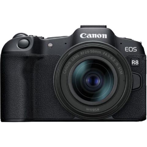 Canon EOS R8 + RF 24–50 IS STM Lens Yüngül, kompakt və çox yönlü tam — Bakı