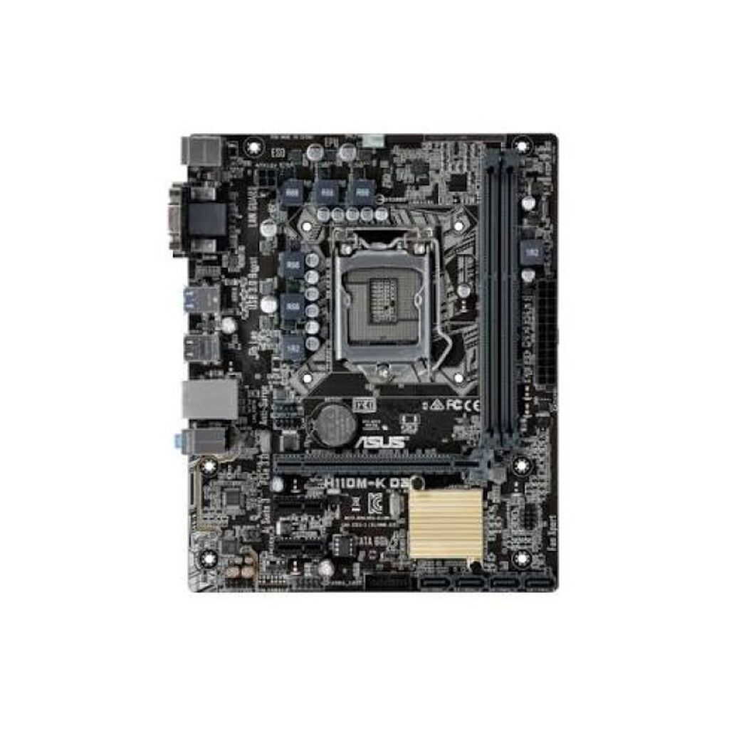 ASUS H110M-K 90MB0PH0-M0EAY0 – Intel H110 çipsetli, LGA1151 socket və — Ana platalar, Bakı (3)