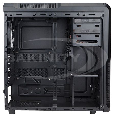 Case Zalman Z3 Plus Black — Korpuslər, Bakı (3)