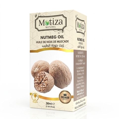 Kosmetik yağ Motiza Natural Nutmeg 30 ml — Bakı