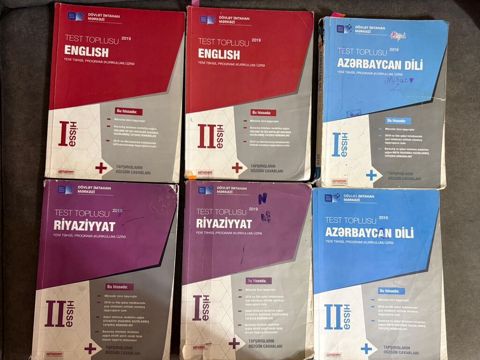 Riyaziyyat Testlər 11-ci sinif, DİM, 1-ci hissə, 2019 il — 3 ₼ · Xırdalan · Kitablar Riyaziyyat Testlər 11-ci sinif, DİM, 1-ci hissə, 2019 il — Xırdalan