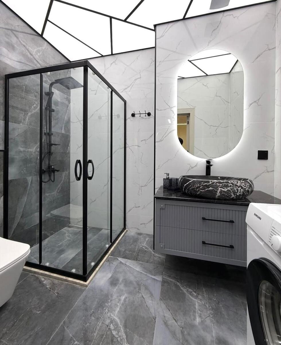 İcarəyə verilir 2 otaqlı yeni tikili 85 m² — Mənzil, Bakı (9)