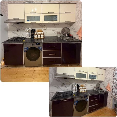 Mətbəx mebeli satilir 250 azn.Olcusu 2.55.uzerinde qaz+moyka+aspirtor — Bakı
