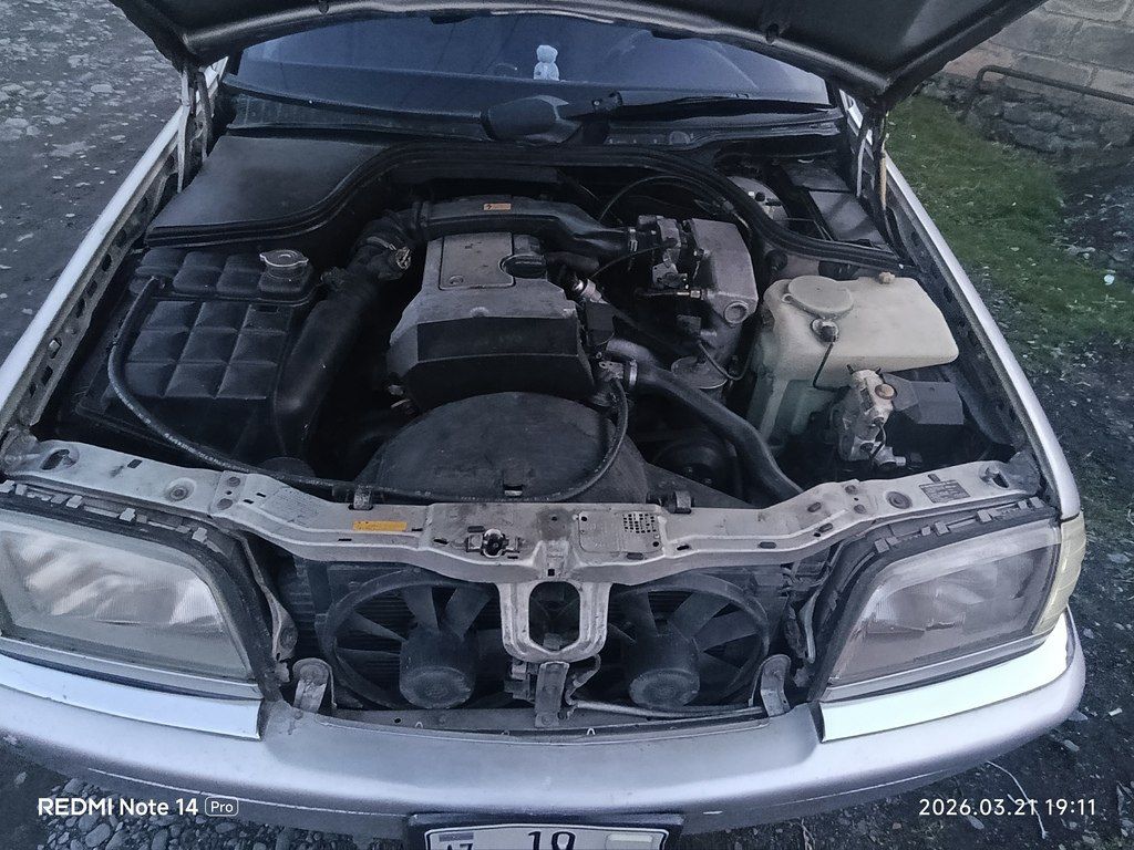 Mercedes C 220, 2.2 L, 1995 il, 320 180 km 10-SX-377 — Avtomobillər, Zaqatala (11)