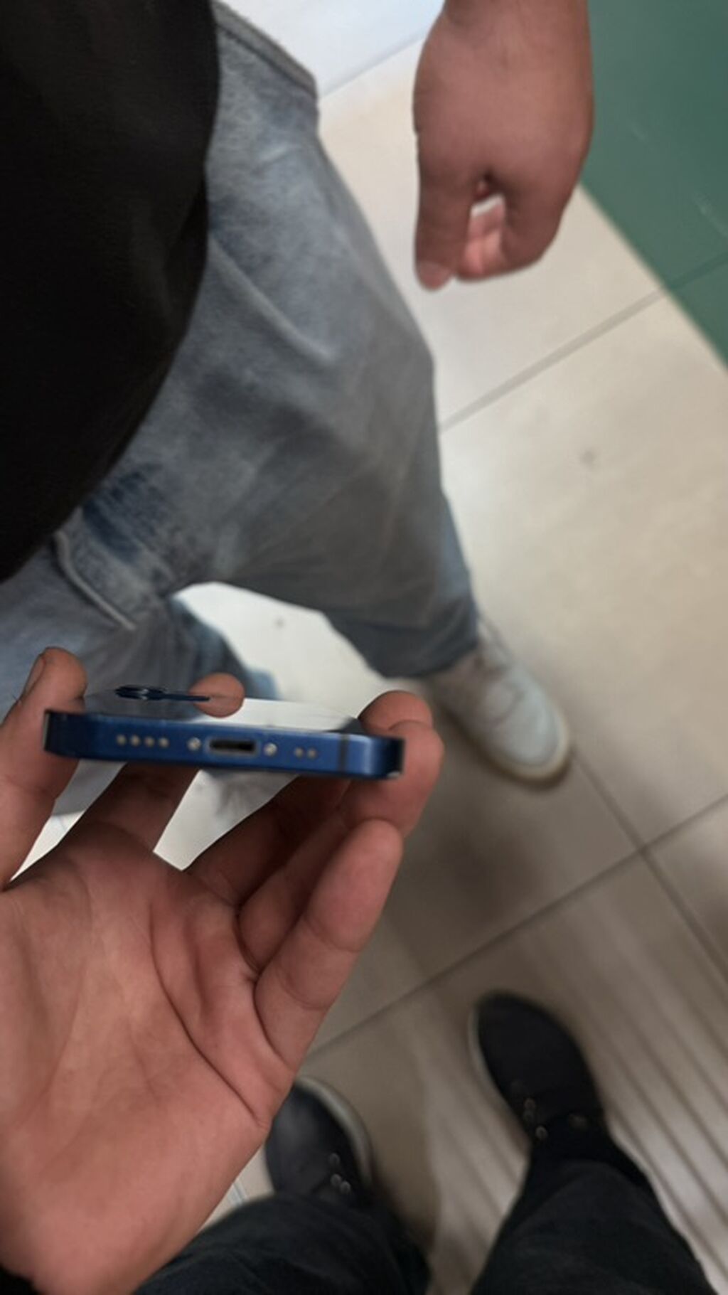 IPhone 12 mini, Mavi, Face ID — Apple iPhone, Bakı (4)