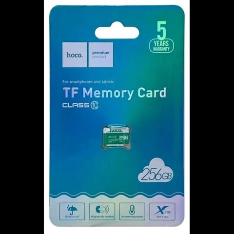 Hoco 256GB MicroSDXC U3 Class 10 yaddaş kartı Yüksək tutumlu — Bakı