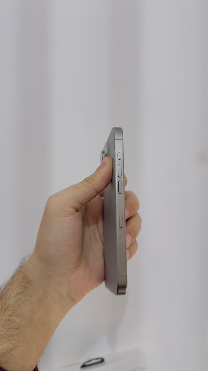 Apple iPhone 15 Pro Natural Titanium 128GB/8GB — Smartfonlar, Bakı (5)