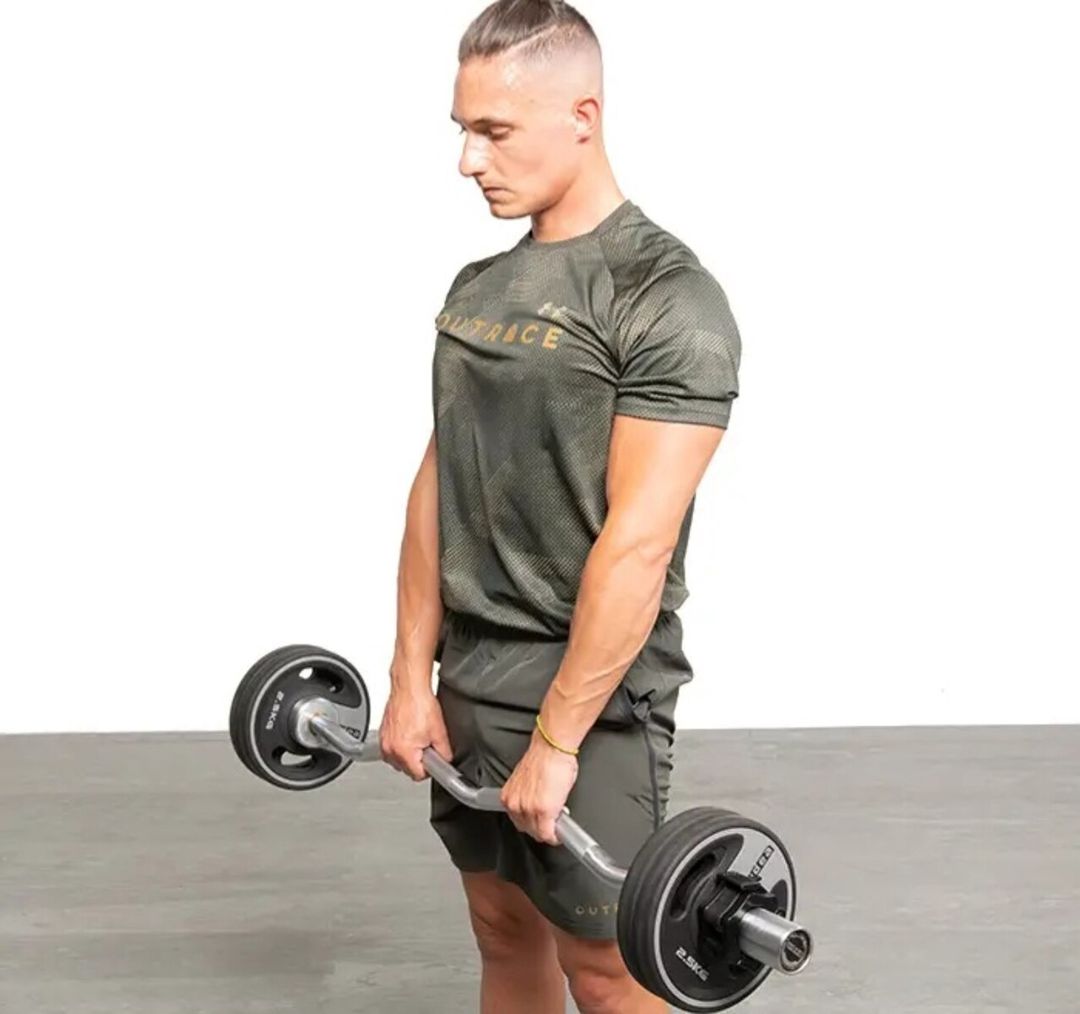 Ez Curl Barbell Bar F50 ştanq qrifi — İdman, hobi, istirahət, Bakı (5)