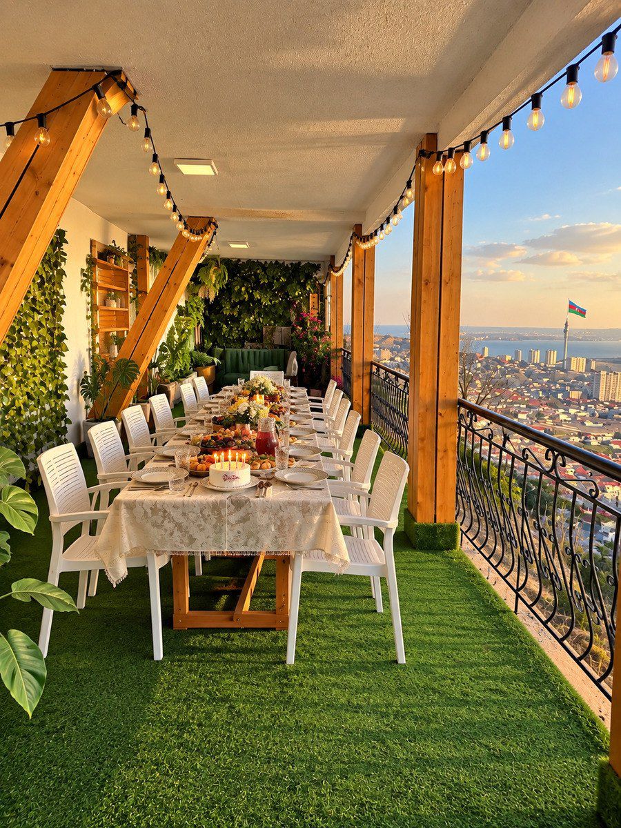 İcarəyə verilir 5 otaqlı həyət evi/bağ evi 350 m² — Ev, villa, Bakı (7)