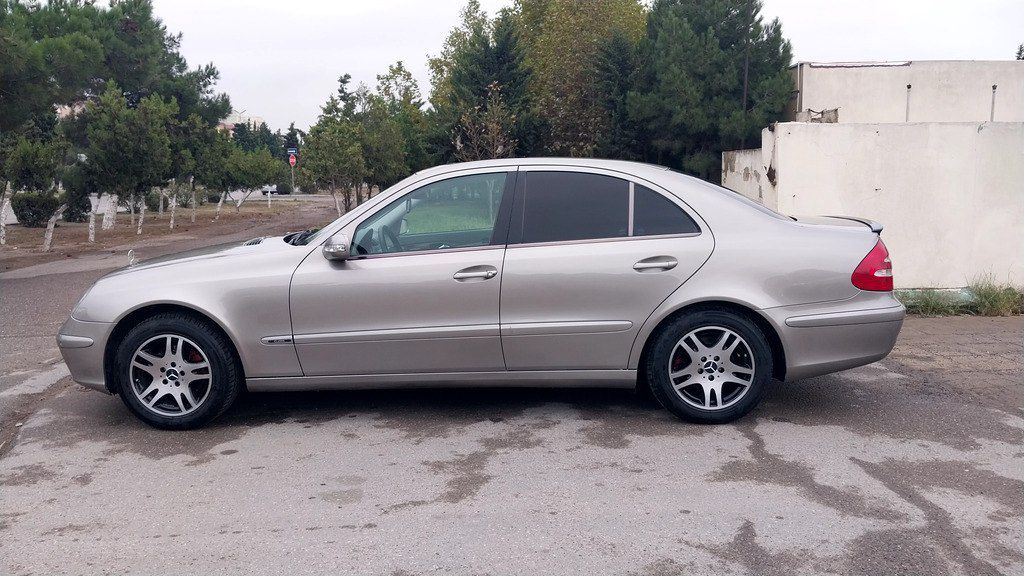 Mercedes E 200, 1.8 L, 2003 il, 309 442 km 77-SJ-028 — Avtomobillər, Sumqayıt (5)