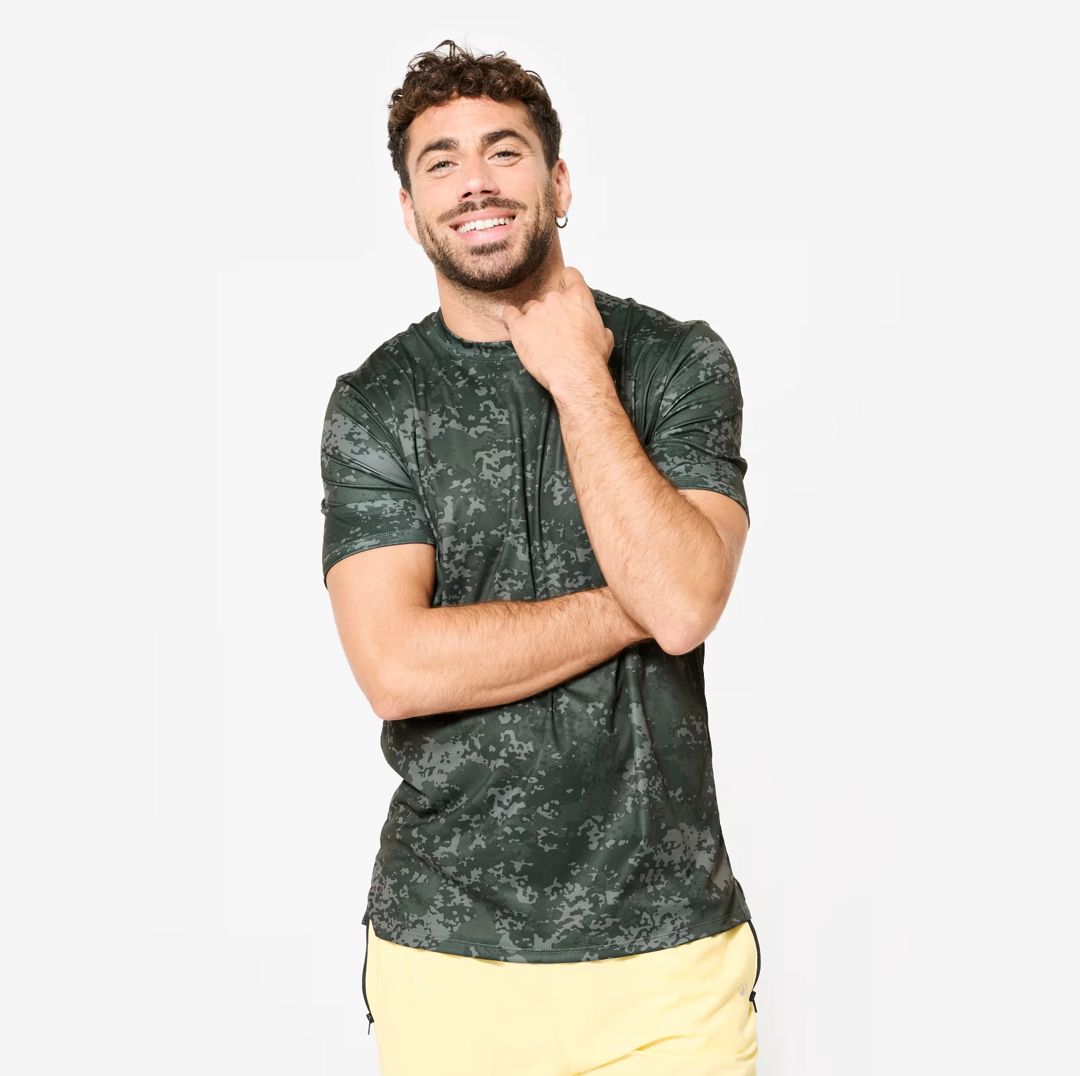 Kişilər üçün futbolka Decathlon Domyos 8912632, poliester, ölçü XXL — Mallar, Bakı
