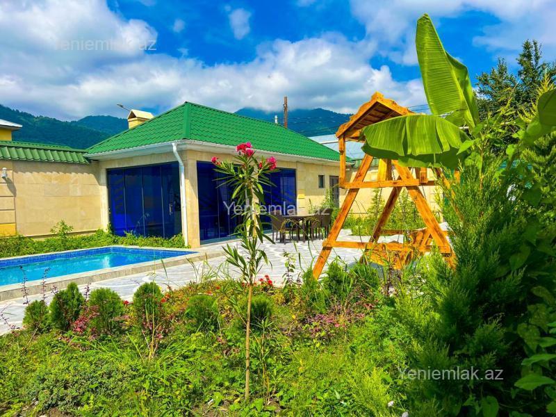 Günlük 3 otaqlı Həyət evi / Villa, 170 m², Qəbələ — Ev, villa, Qəbələ (2)