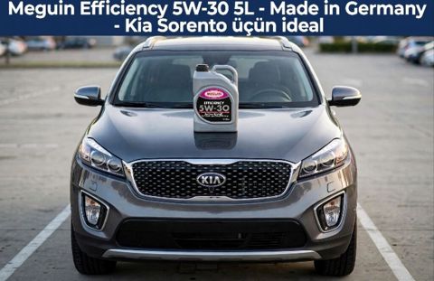 Meguin Efficiency 5W-30 mühərrik yağı – 5 litr, Almaniya istehsalı — Yedek parçalar ve aksesuarlar
