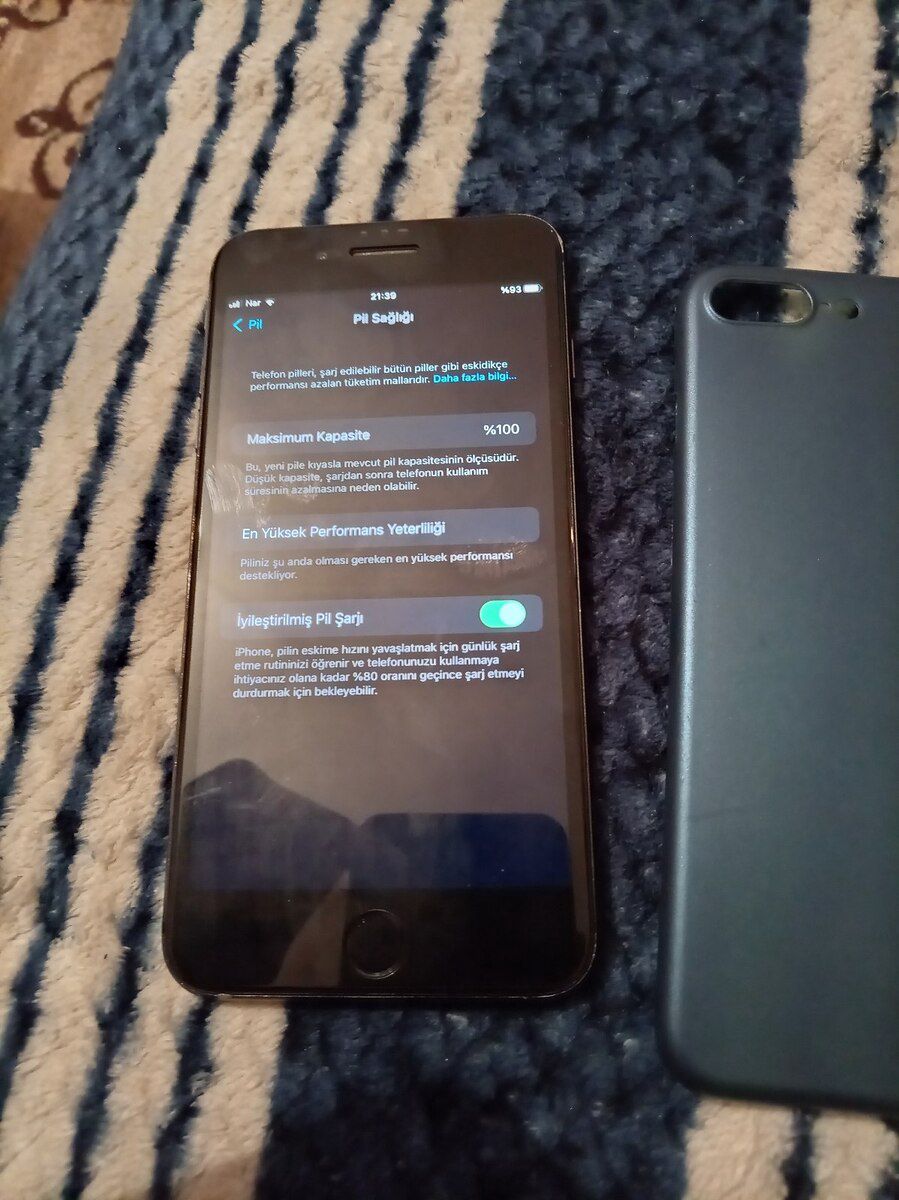 Apple iPhone 7 Plus Black 128GB — Smartfonlar, Bakı (2)