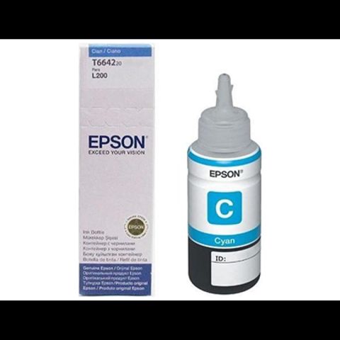 Epson T6642 C13T66424A Cyan Ink Bottle – 70 ml Original Epson 664 — Bakı