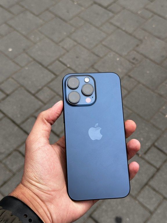 Apple iPhone 15 Pro Max Blue Titanium 256GB/8GB — Smartfonlar, Bakı