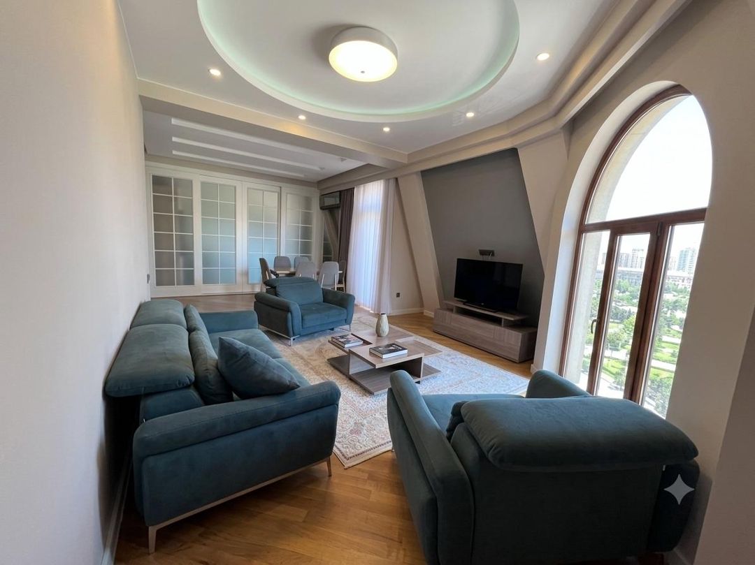 3 otaqlı mənzil, 120 m², 1-ci Yaşıl ada (Seta MTK) — Mənzil, Bakı (2)