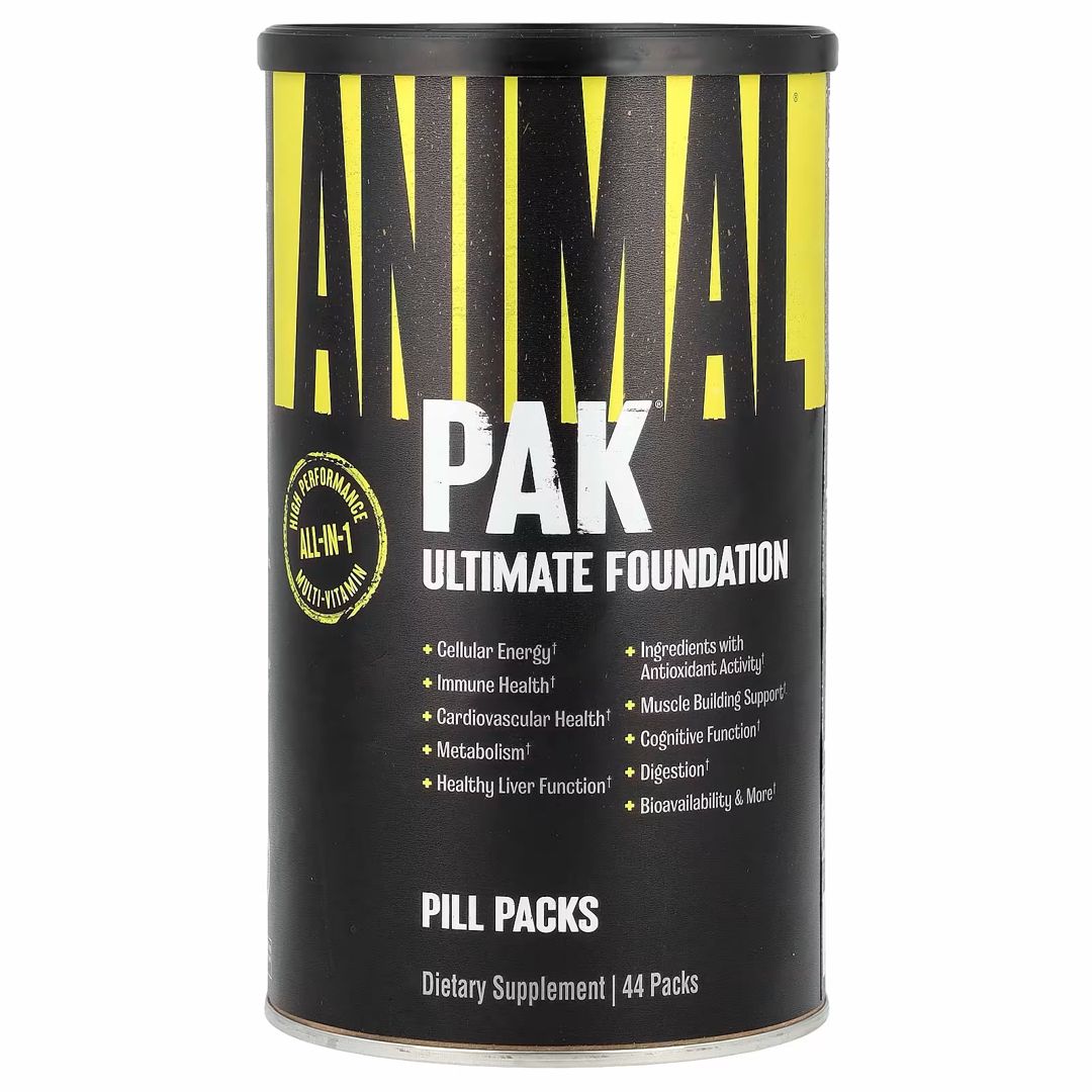 Kreatin Animal, PAK Ultimate Foundation, Monohidrat, Həblər, Dadsız, 44 əd — Mallar, Bakı (2)