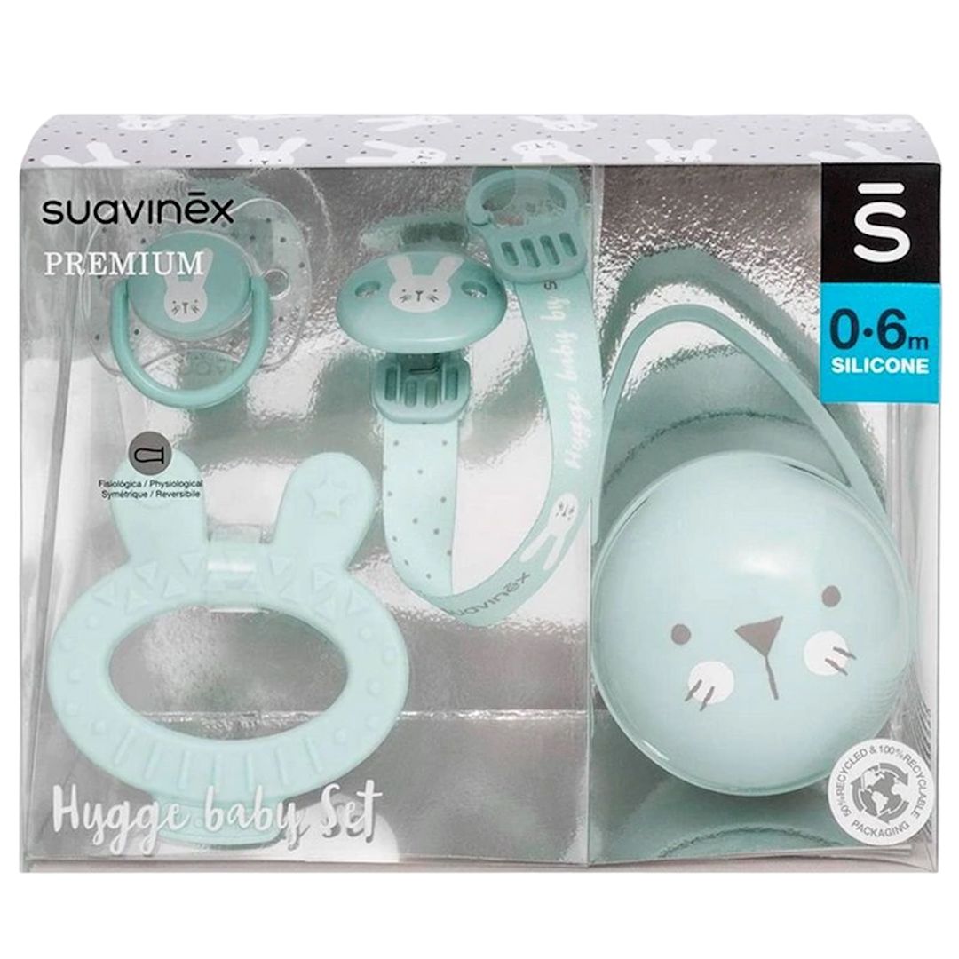 Dəst Suavinex Premium Hugge Baby Set, yaşıl, 0-6 aylıq — Mallar, Bakı