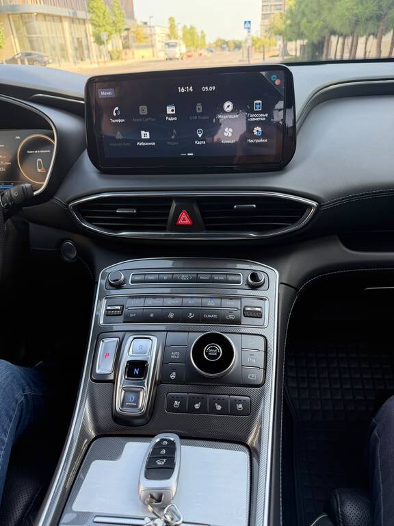 Hyundai Santa Fe, 2.5 L, 2021 il, 42 000 km — Avtomobillər, Bakı (11)