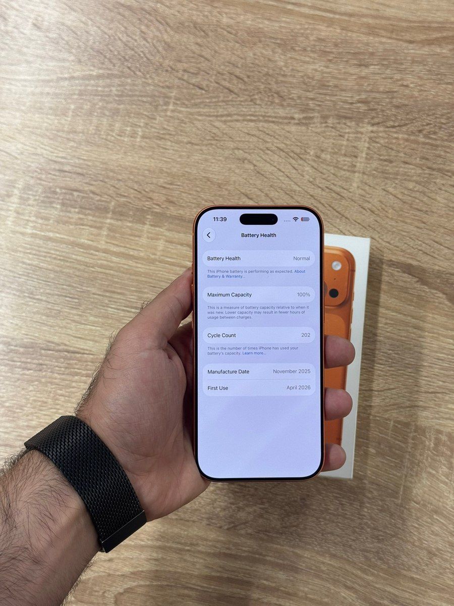 Apple iPhone 17 Pro Cosmic Orange 256GB/12GB — Smartfonlar, Bakı (7)