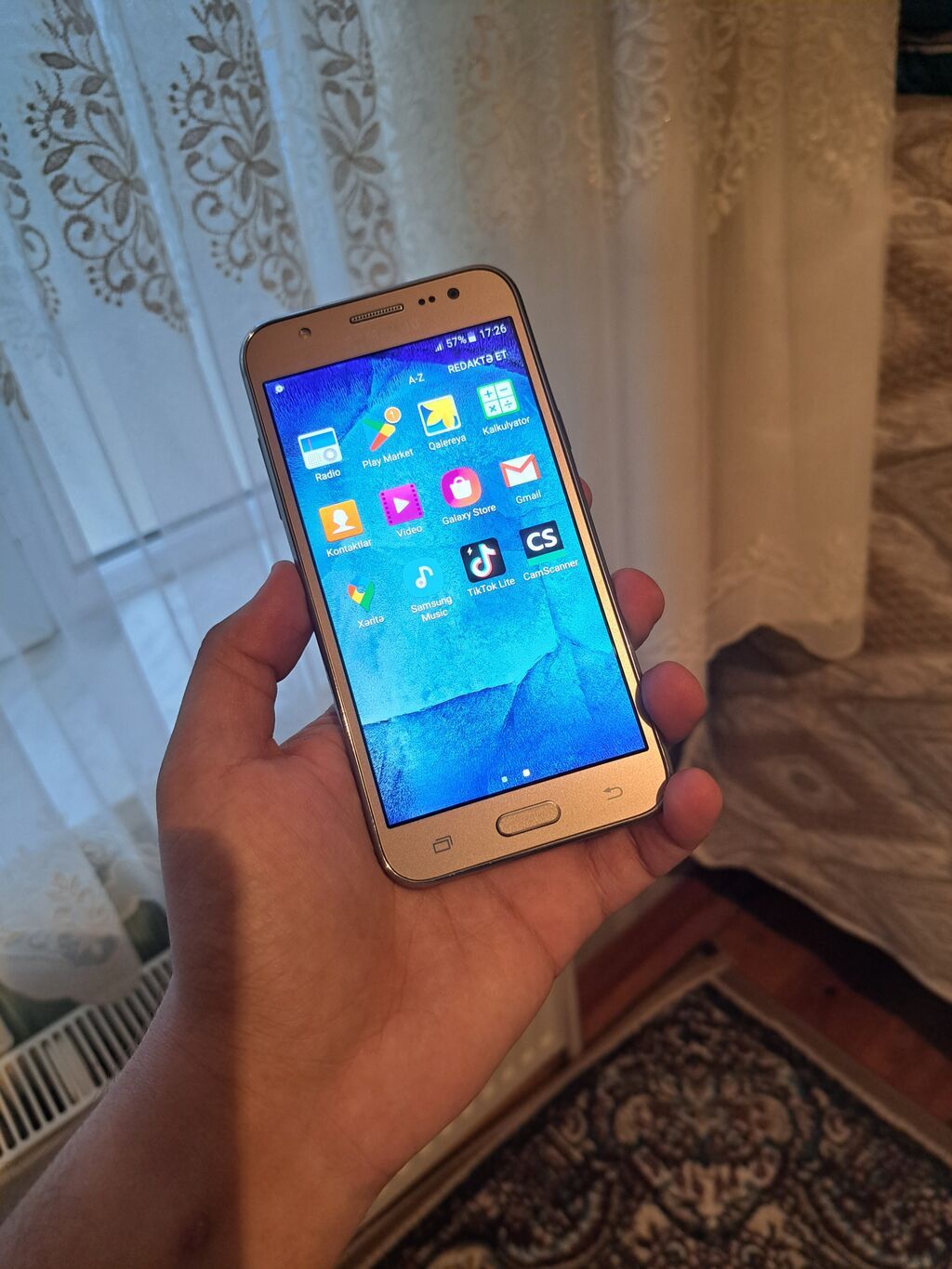 Samsung Galaxy J5, 16 GB, rəng - Qızılı, İki sim kartlı — Samsung, Bakı