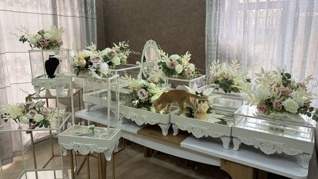 Güzgülü Model 12 dəst Təzə kimidir Qırığı söküyü yoxdur Əlimyandı — Vitrini, Novxanı (5)