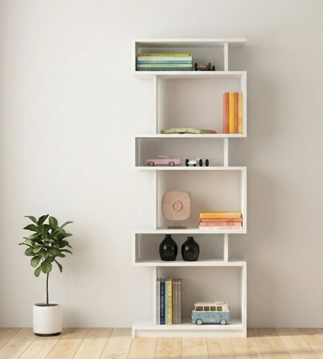 Stellaj No Brand, Laminat, Ağ, 180x60x30 sm — Mallar, Bakı