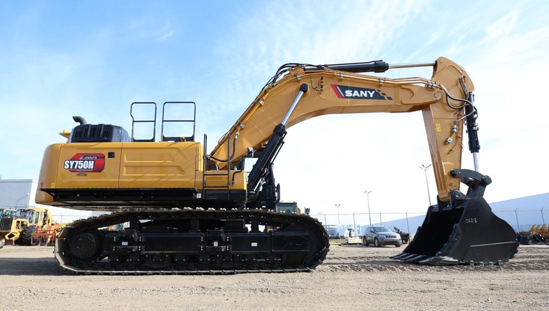 Sany SY750H 76 tonluq tırtıllı ekskavator, 2026 — İnşaat texnikası, Bakı (5)
