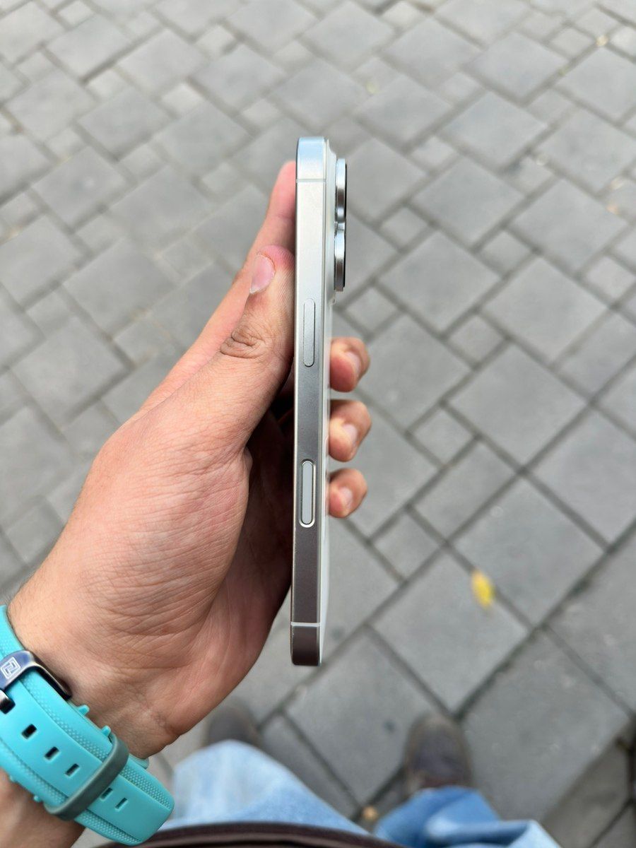Apple iPhone 16 Pro White Titanium 128GB/8GB — Smartfonlar, Bakı (2)