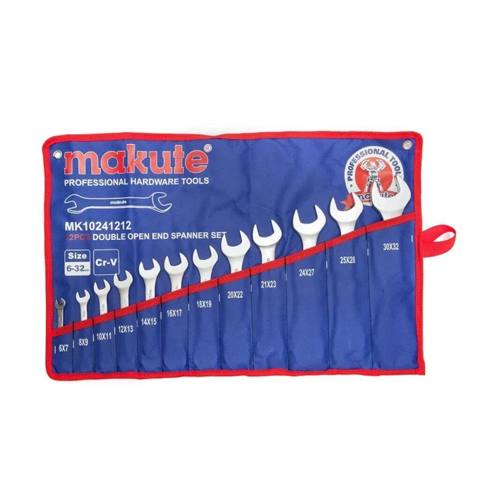 Makute Açıq Ağız Açar Dəsti 6–32 mm (Parça Çantada) – Professional — İbay Az — Kalitlar