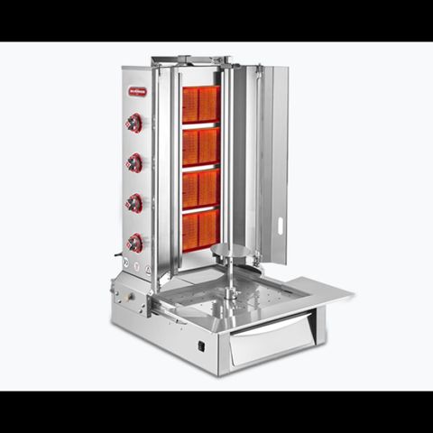 Peşəkar Dönər Aparatı – 14.95 kW, Paslanmayan Polad Restoranlar — Bakı