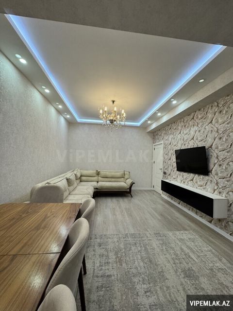 Nərimanov rayonunda 3 otaqlı Yeni tikili Kirayə verilir, 115 m² — Bakı