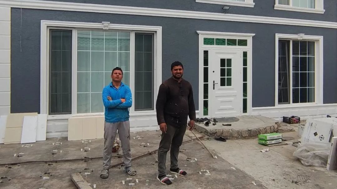 Fasad, Tarsofka — Eziz Huseynov — Fasad işləri, Bakı (7)